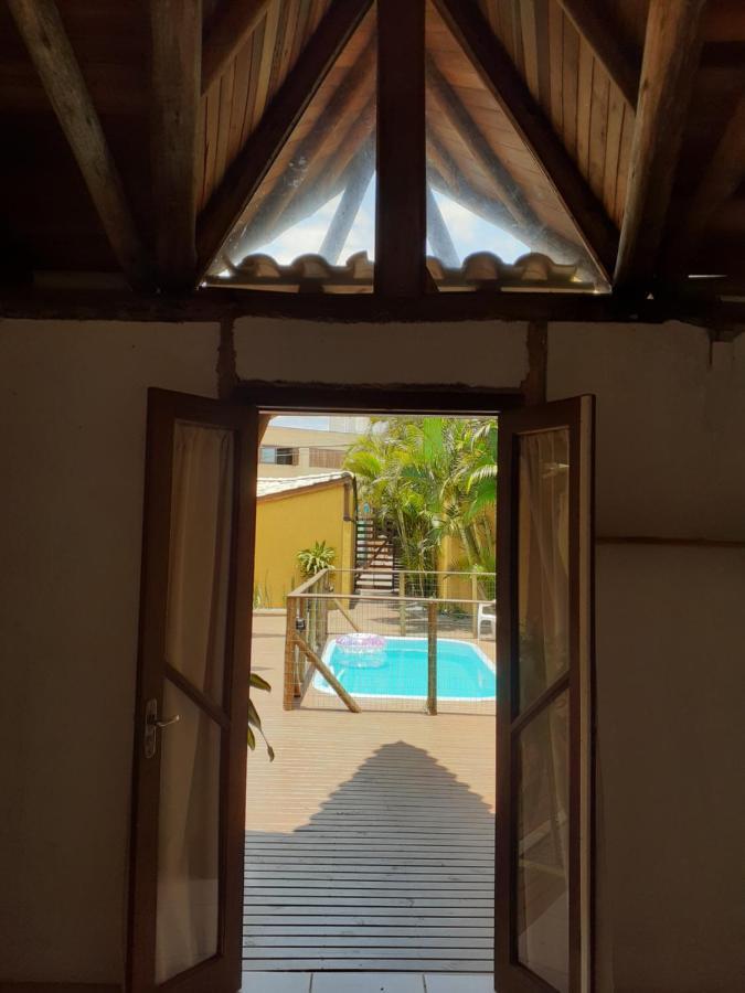 Bula House Uma Quadra Do Mar Leilighet Garopaba Eksteriør bilde